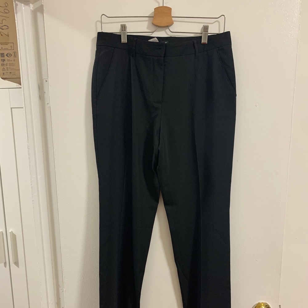 Dolce and Gabanna Black Wool Pants